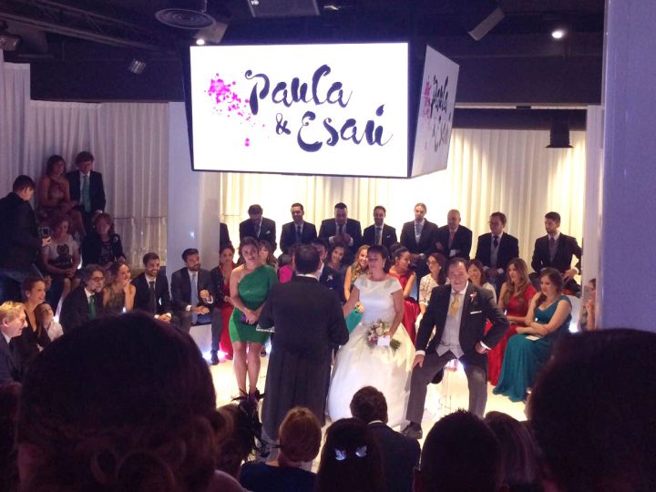 Qué vivan los novios. Boda en Circus