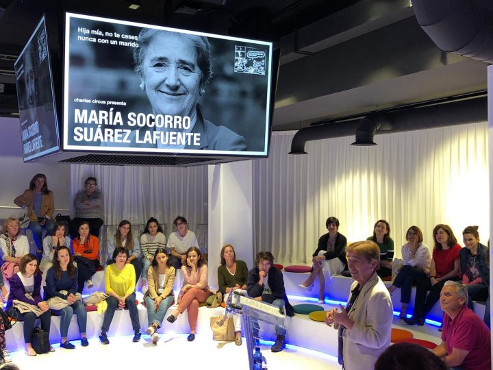 María Socorro Suarez Lafuente: «Hija mía, no te cases nunca con un marido»