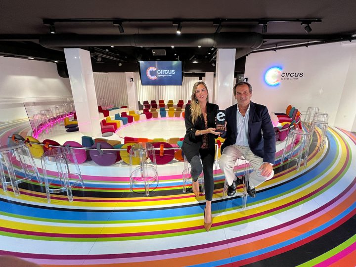 El espacio CIRCUS by Borja G. Finat reconocido como Mejor Espacio de Eventos en los Premios Eventoplus