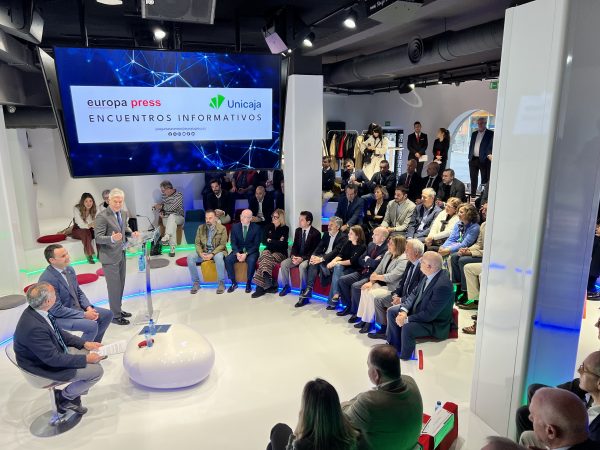 Evento de Europa Press  “Encuentros informativos. Europa Press – Unicaja”.